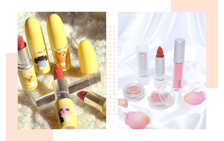 mac口红brickola和露华浓525,mac口红rubywoorussian