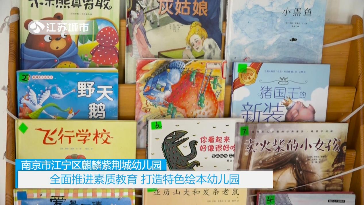 江苏《午间看点》：南京市麒麟紫荆城幼儿园——绘本阅读特色校园