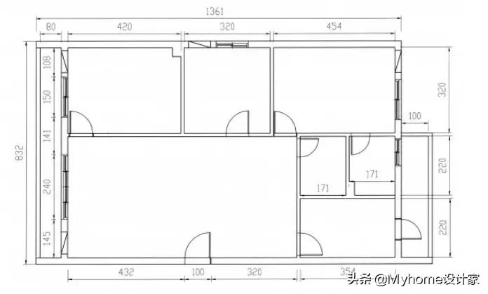 家装平面布局图,好的装修设计平面布局图