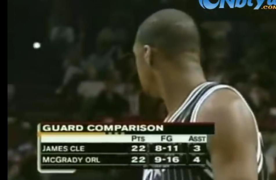 麦迪51分全场回放,麦迪圣诞大战詹姆斯首节