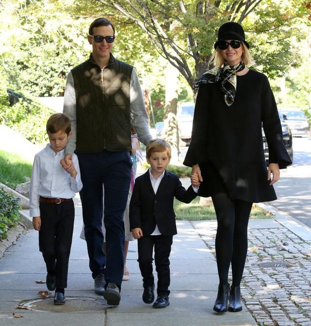 伊万卡穿黑色吊带裙太好,伊万卡穿收腰裙大秀蚂蚁腰