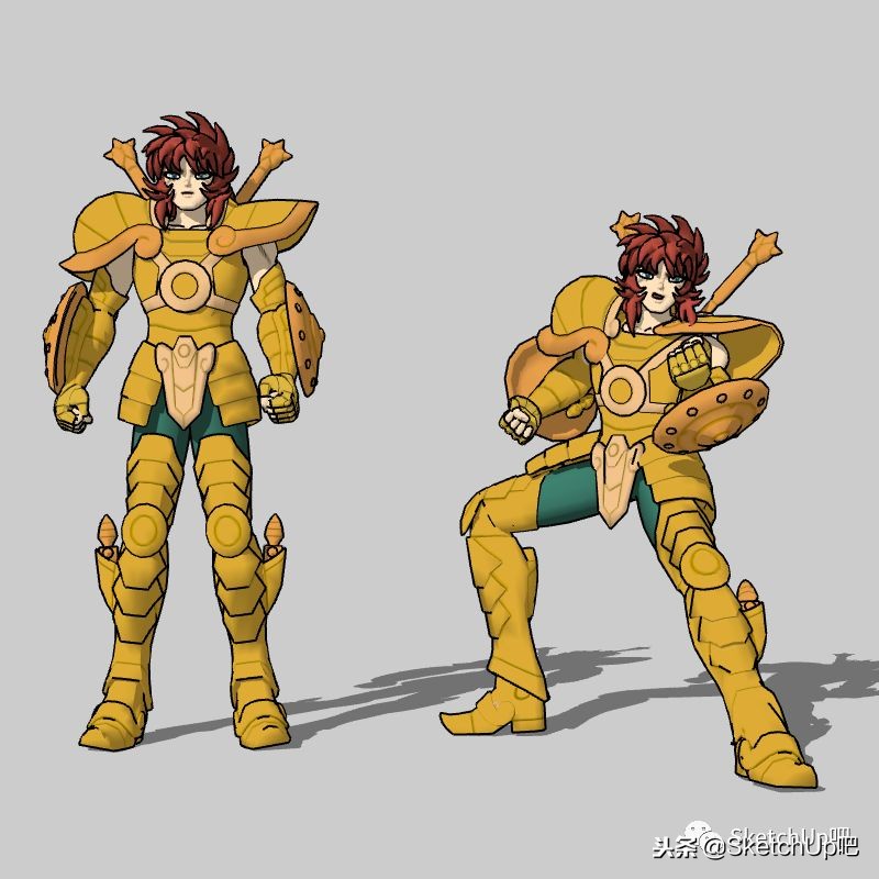 su建模还原照片,su建模自动赋予新材质