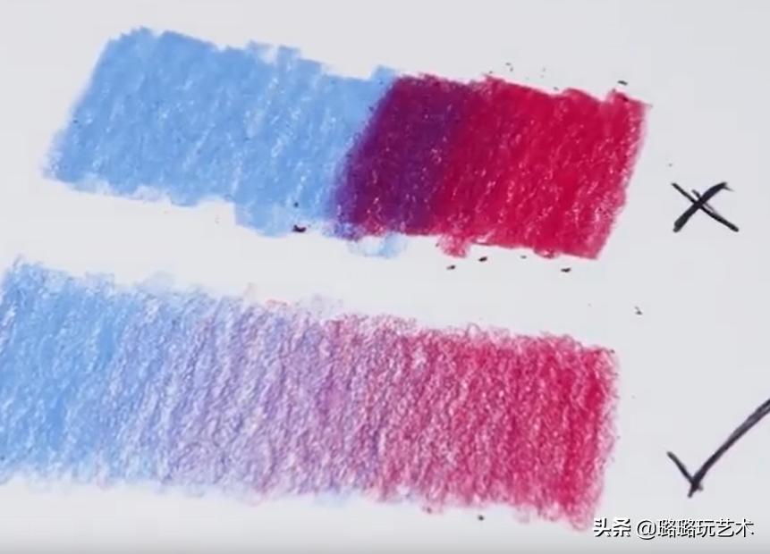 彩铅叠色3层就上不去了,彩铅叠色叠不上去