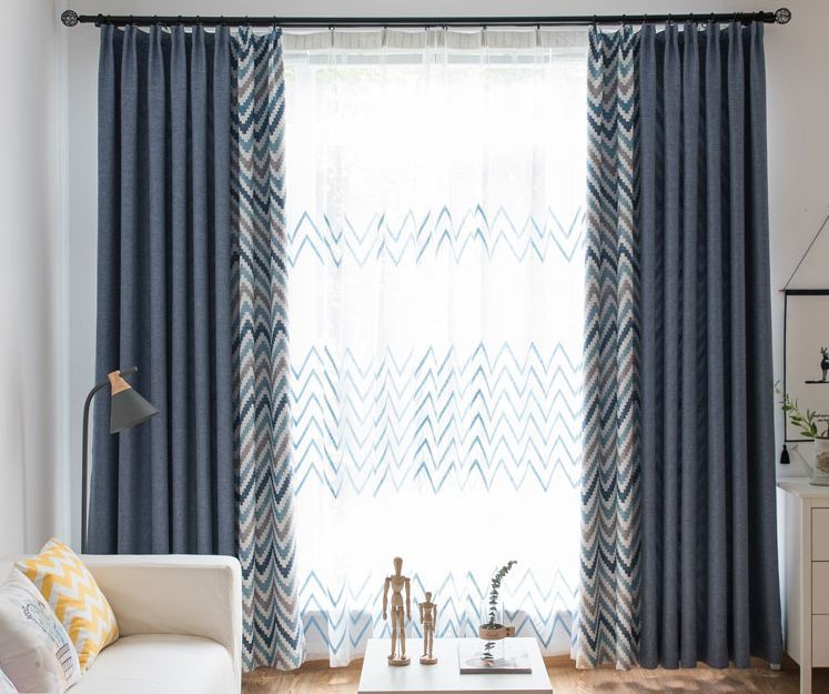 选窗帘要纯色的好还是拼接的好呢,选窗帘都比较在意哪些方面