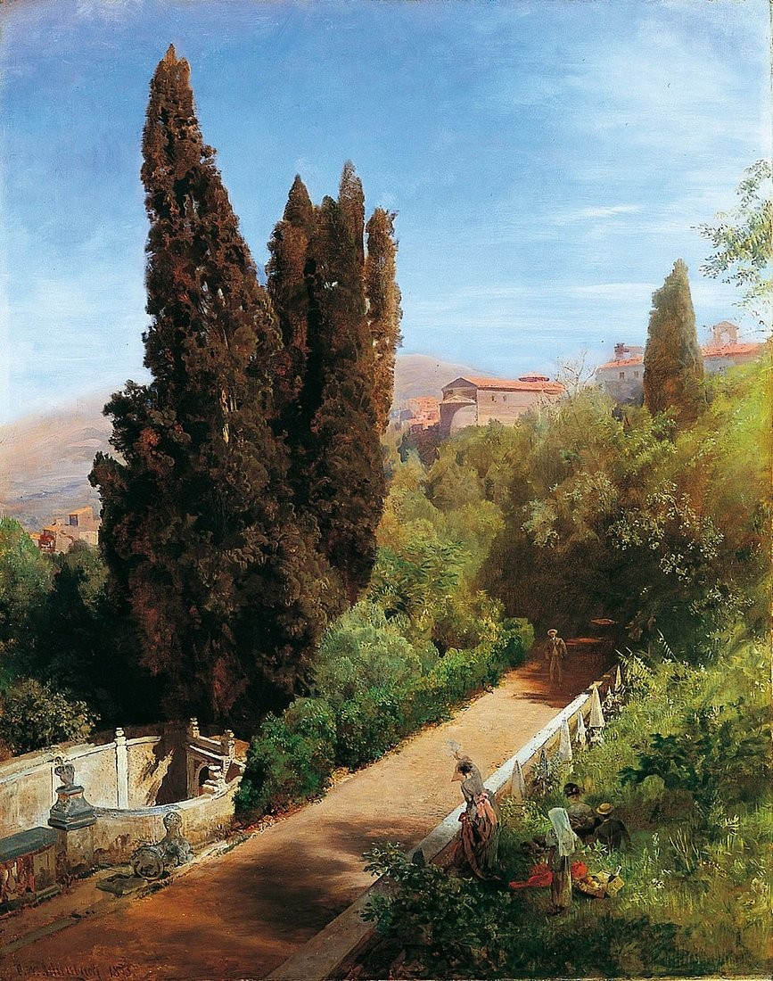 德国油画作品大图,德国艺术油画欣赏