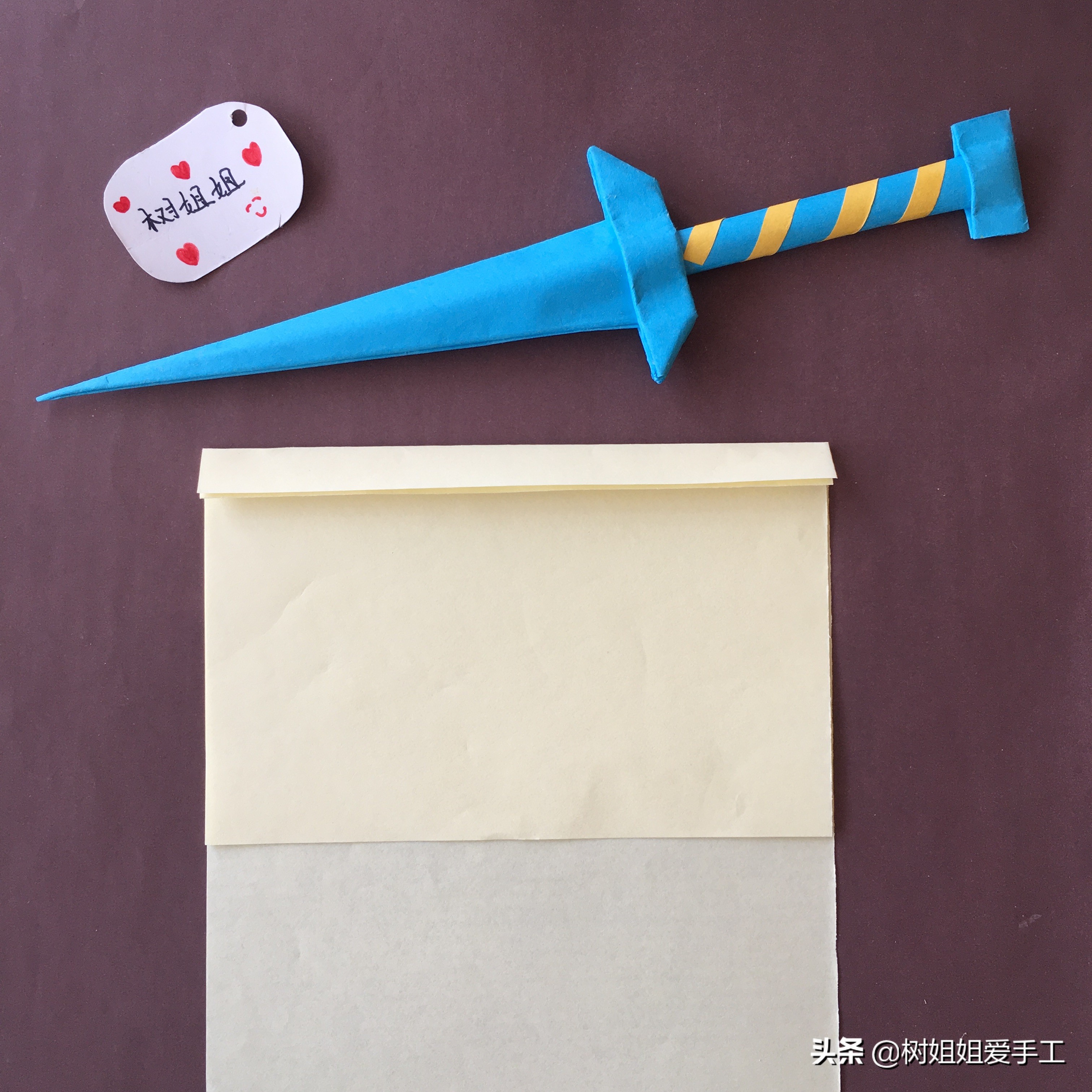 儿童折纸兵器教学,折纸兵器大全简单又漂亮