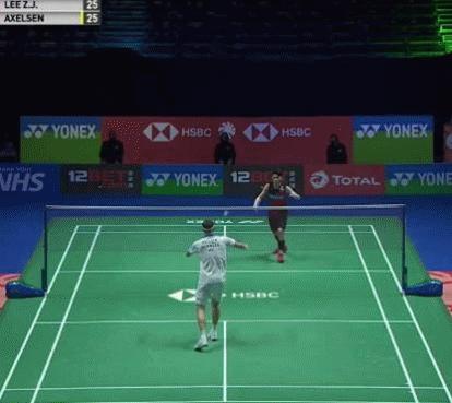 GIF羽毛球技术赏析:李梓嘉,“远网决胜”时代的灯塔