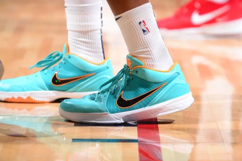nba球星上脚球鞋22-23,掘金勇士季后赛上脚球鞋
