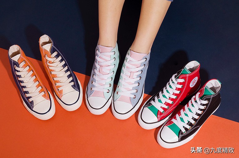 国潮飞跃帆布鞋,回力人本飞跃哪个牌子鞋穿着舒服