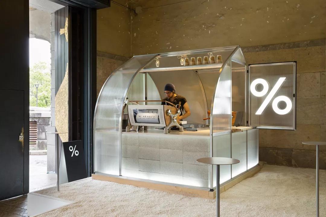 上海神秘咖啡品牌%Arabica，日本设计师青山周平、佐藤大亲自操刀