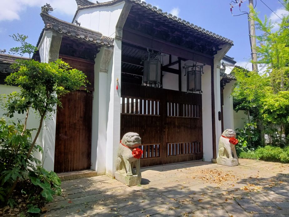 金泽古镇成善坊,上海古镇金泽桥