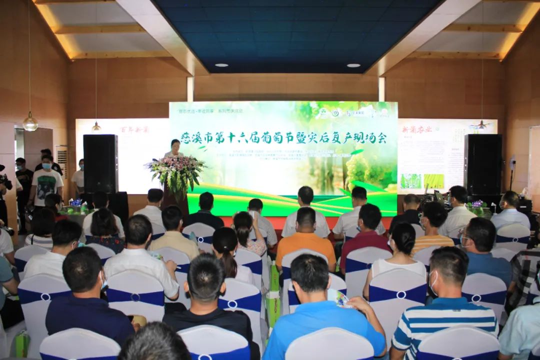 文旅资讯站｜慈溪市第十六届葡萄节暨灾后复产现场会顺利举行