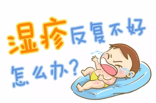 新生儿湿疹与热疹的区别,新生儿湿疹的症状