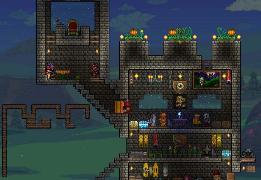 泰拉瑞亚手机版丛林神庙砖怎么破,泰拉瑞亚手机版地牢攻略