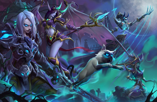 魔兽争霸3亡灵思路,魔兽争霸3亡灵英雄技能