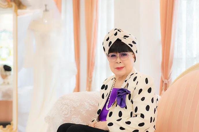 日本婚纱设计师72岁,日式婚纱设计师
