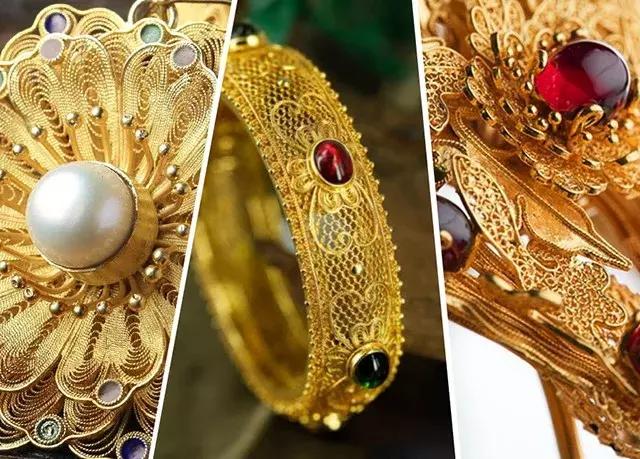 非遗首饰工艺,中国传统文化物品手工制作