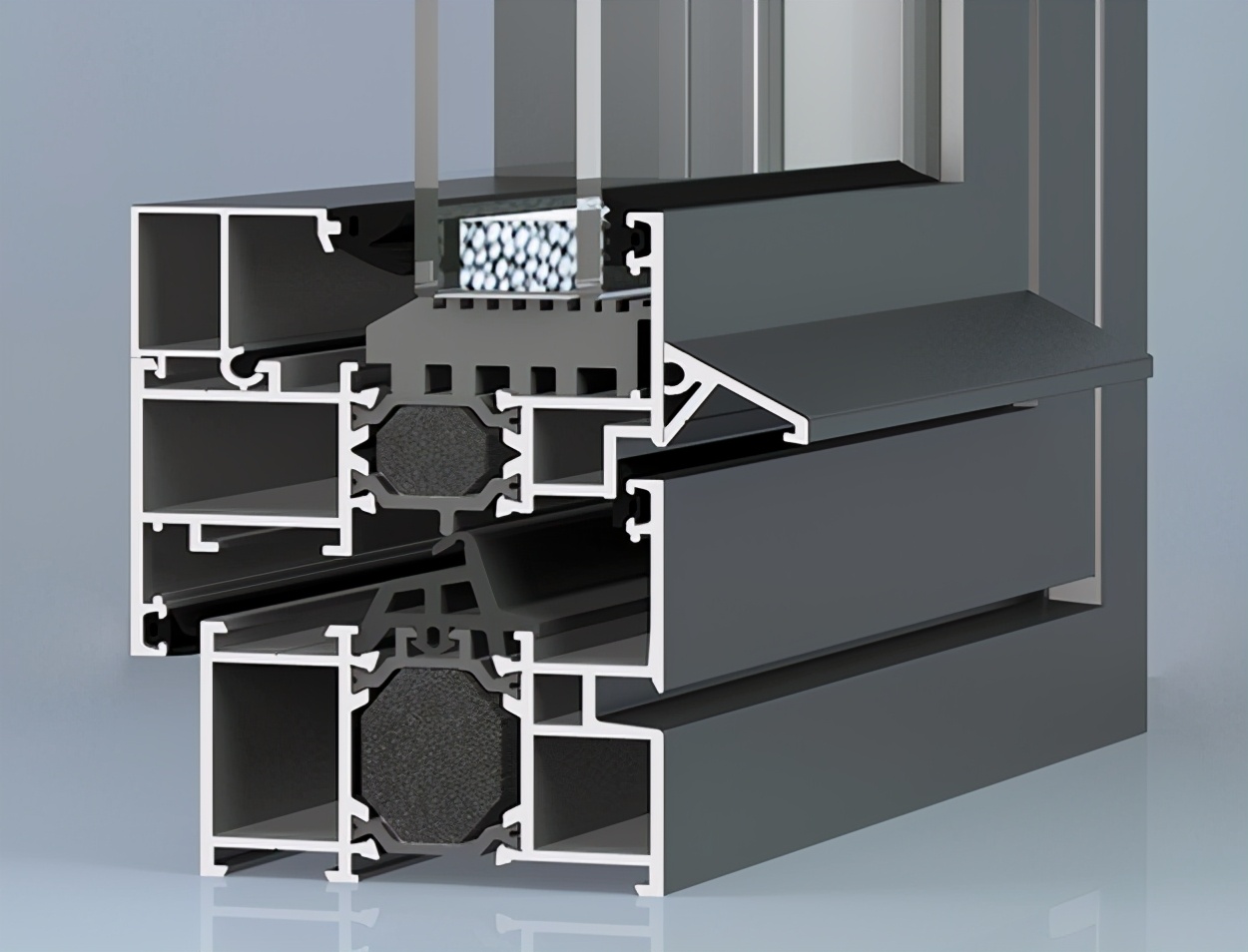 断桥铝门窗传热系数标准,断桥铝门窗效果图标准做法