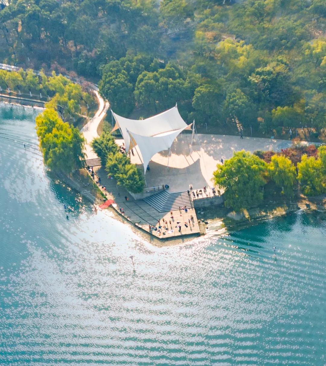 合肥市政务区的天鹅湖介绍,合肥天鹅湖设计