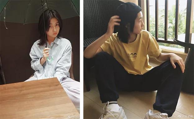 胸大和胸小穿衣服效果对比短袖,胸大和胸小穿衣对比哪个年轻