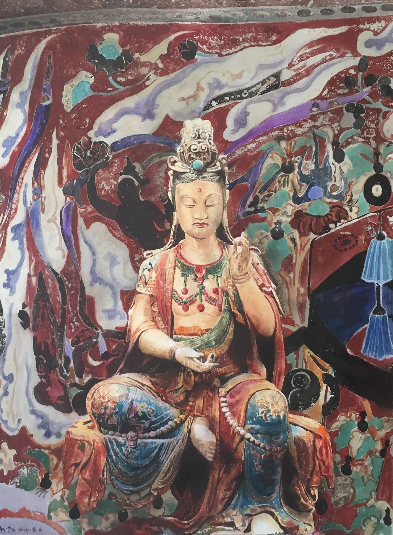画家杨帆水彩画,杨帆远航水彩画