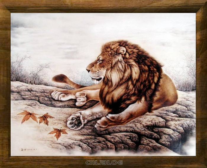 教你画画侧脸,烙画美图