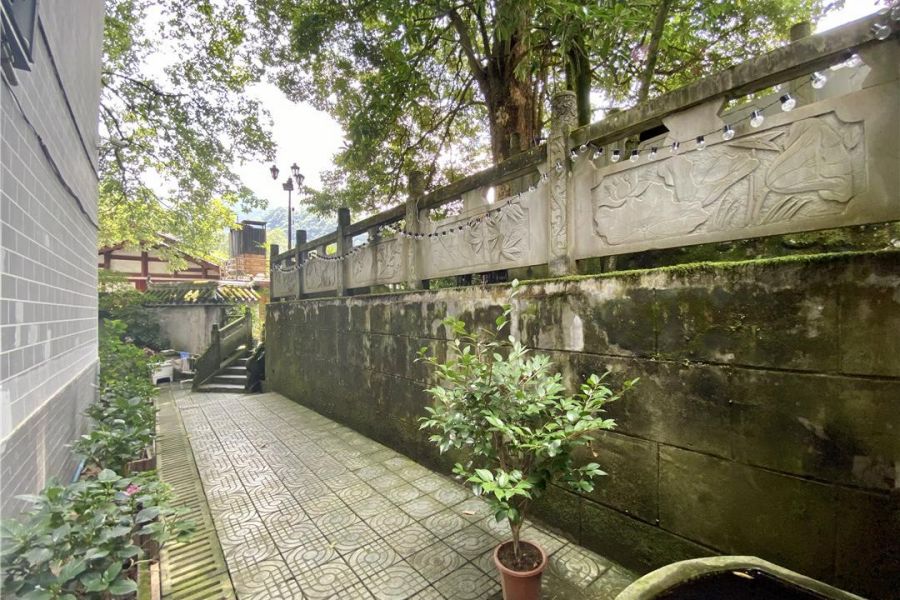 四川都江堰徽派别墅,都江堰精致酒店