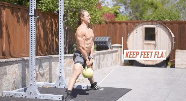 壶铃核心训练动作大全,训练壶铃健身