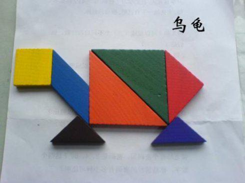 七巧板的前世今生小报,七巧板的前世今生