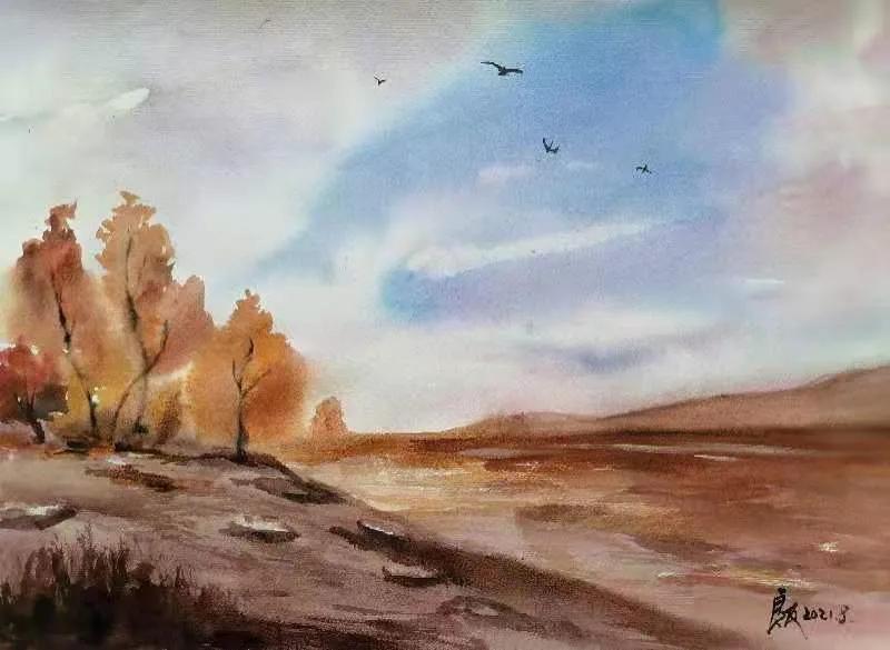 画吧画友作品欣赏,幸福原创画作品