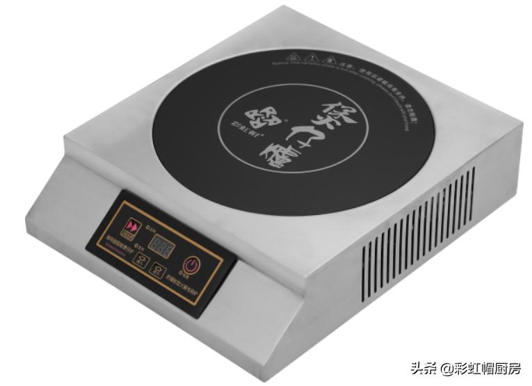 商用大功率3500瓦凹面电磁炉炒菜,平面商用电磁炉大功率3500w测评