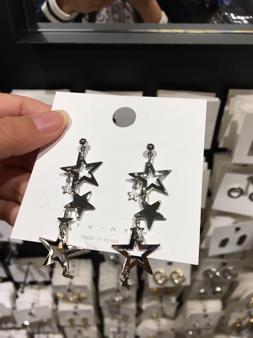 韩国气质耳钉,美美美耳饰