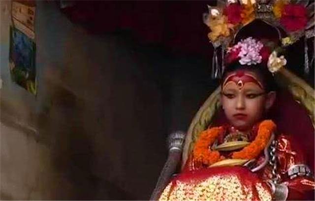 尼泊尔活女神的秘密,尼泊尔寺庙里的活女神