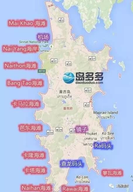 泰国普吉岛旅游淡季,泰国普吉岛攻略地图