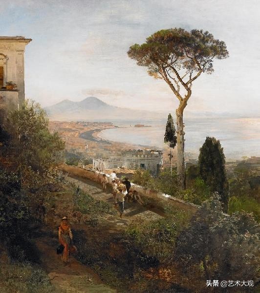 芬兰大师古典风景油画作品欣赏,顶级的欧洲午后阳光风景油画