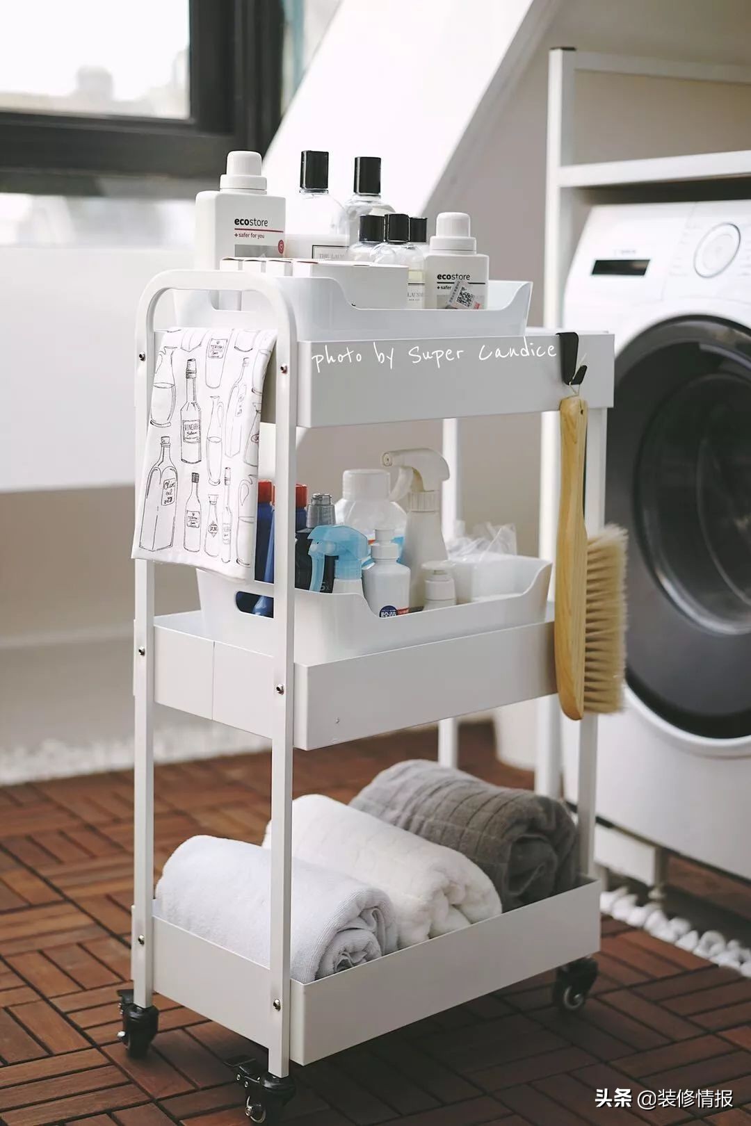 日本洗衣间收纳方法,日本全职主妇收纳技巧