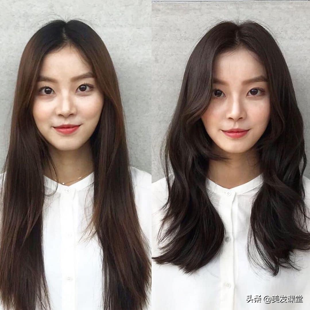 夏季烫一款扎起来也好看的发型,别人的头发为什么都这么好看