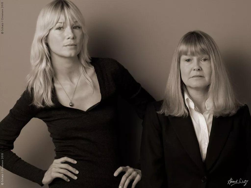 模特们啊~~妈妈的基因太强大，据说“女儿会偷走麻麻的美丽？