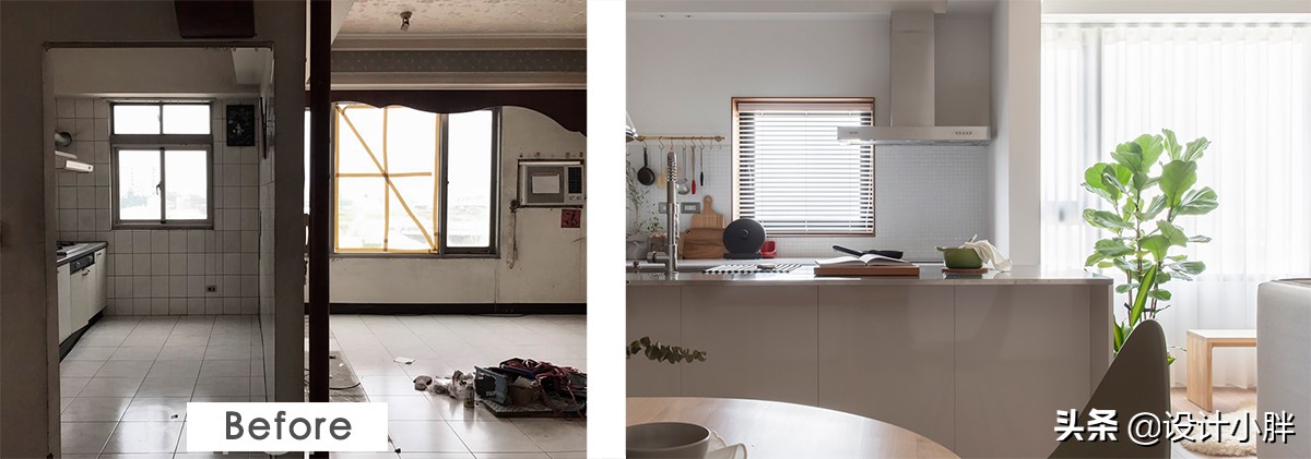 任性屋主！台湾132㎡西晒老宅这样改造，2人1猫共享新生活