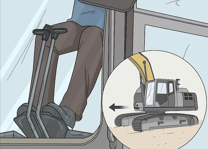 如何操作一台挖掘机,挖掘机怎么操作小视频