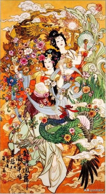 中国古典百美诗画（上）：一位佳丽一首古诗，可谓赏心悦目，收藏