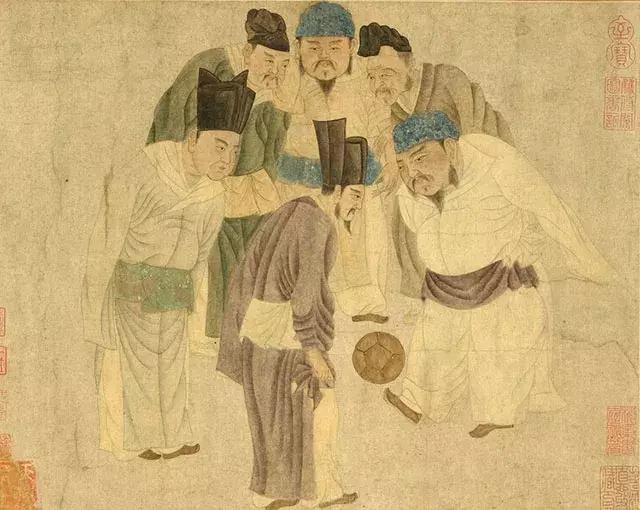 古画中的体育运动,古画中的运动