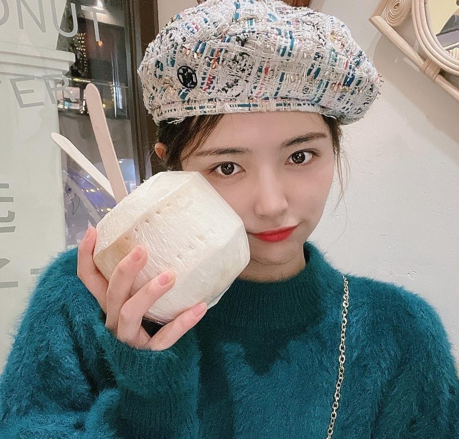 外套内搭什么衣服好看,金晨同款兔毛衣怎么搭