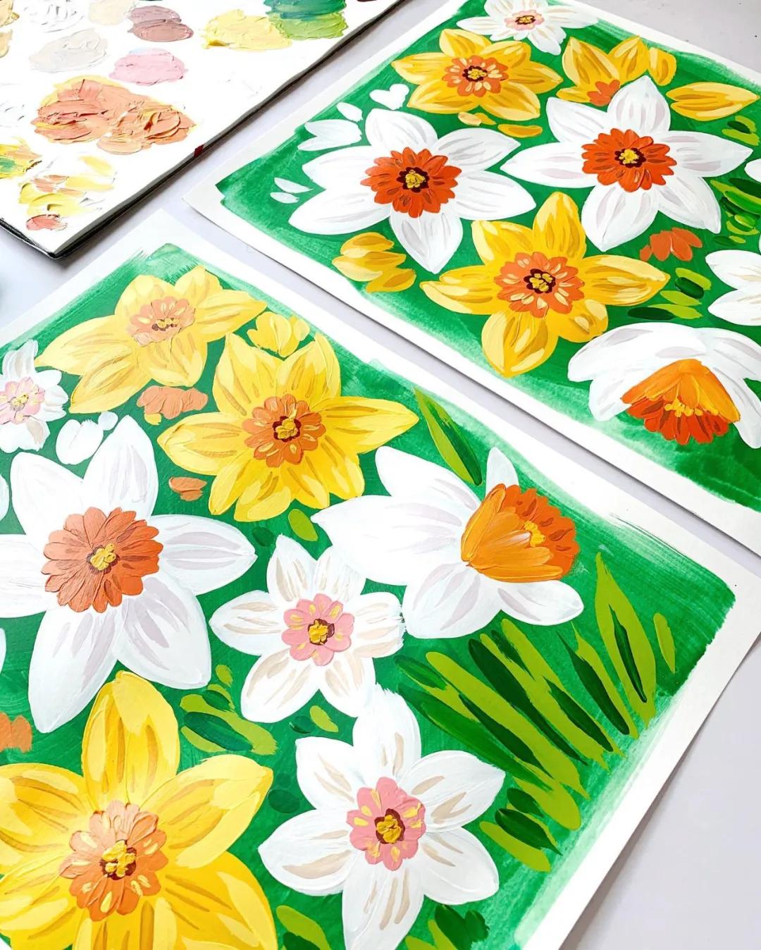 丙烯平涂的正确方法图解,丙烯大面积平涂墙面技巧