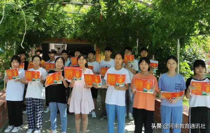 初心不忘梦想起航：上蔡县思源实验学校举行2021届优秀毕业生欢送会