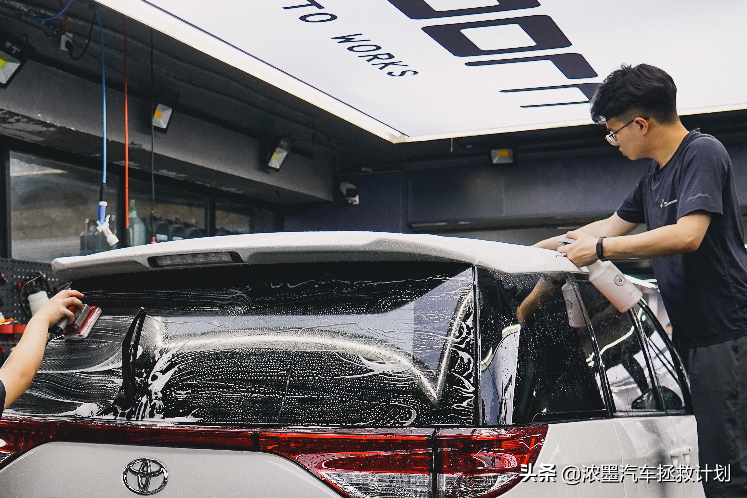 周到车管家,经典老车丰田普瑞维亚翻新整备