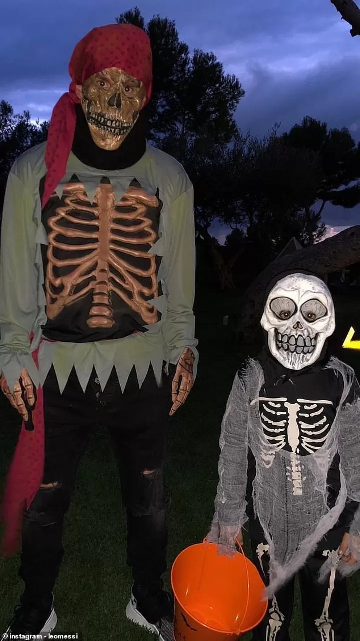 足球球星万圣节装扮,足球明星们的万圣节