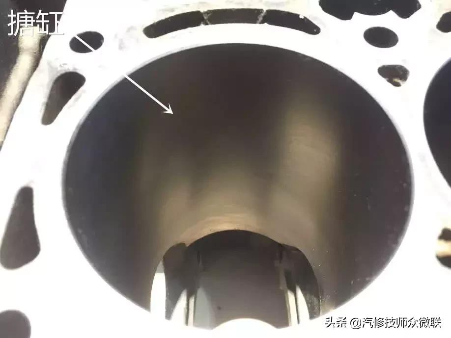 拉缸指的是什么,奥迪1.5t发动机拉缸