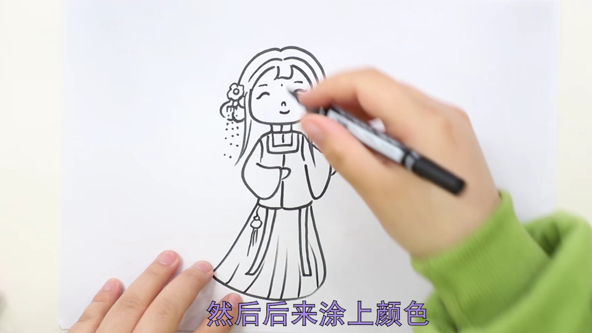 古代公主怎么画简单又漂亮的步骤,古代公主怎么画简单三年级