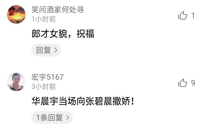 华晨宇承认与张碧晨育有一女,两人的爱情如小说剧情